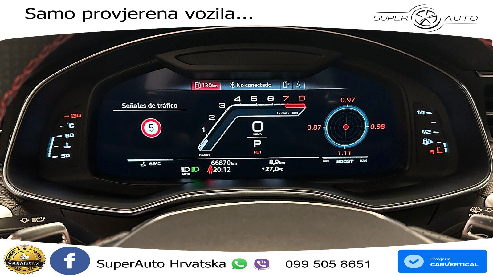 Audi RS6 Avant 4.0 TFSI V8 (600 KS) quattro Tiptronic LED+GR SJED+ACC