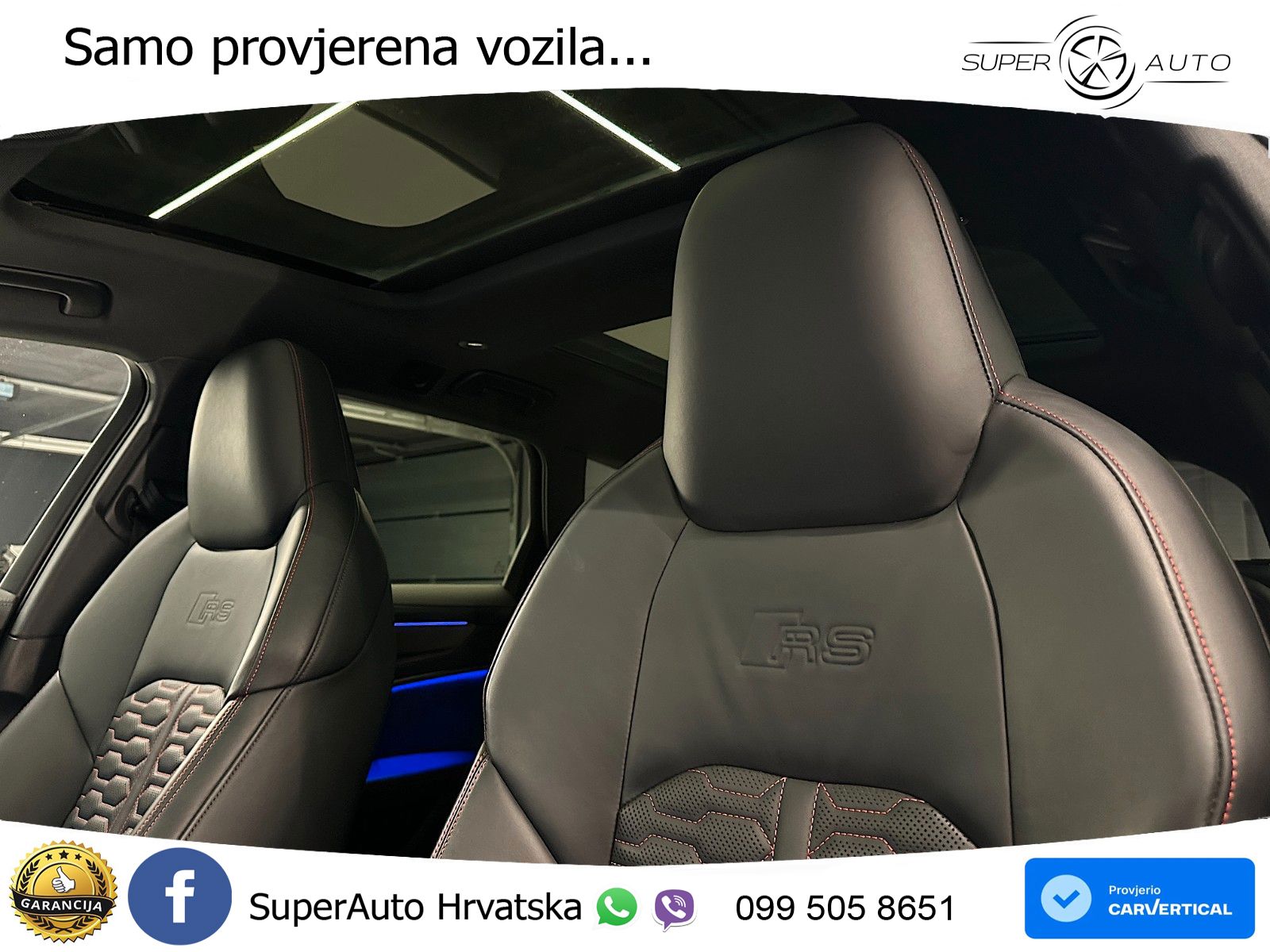 Audi RS6 Avant 4.0 TFSI V8 (600 KS) quattro Tiptronic LED+GR SJED+ACC