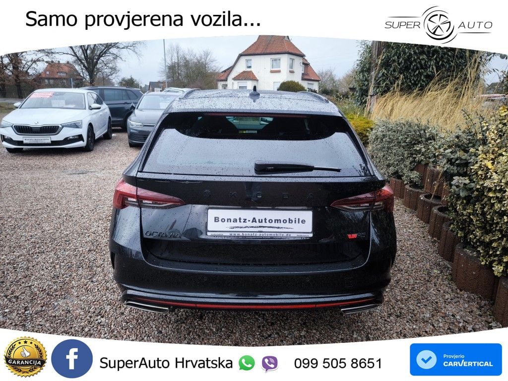 Škoda Octavia Combi RS 2.0 TDI (200 KS) DSG