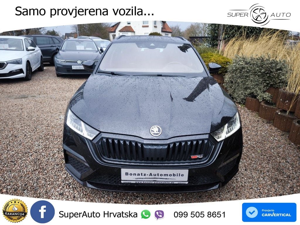 Škoda Octavia Combi RS 2.0 TDI (200 KS) DSG