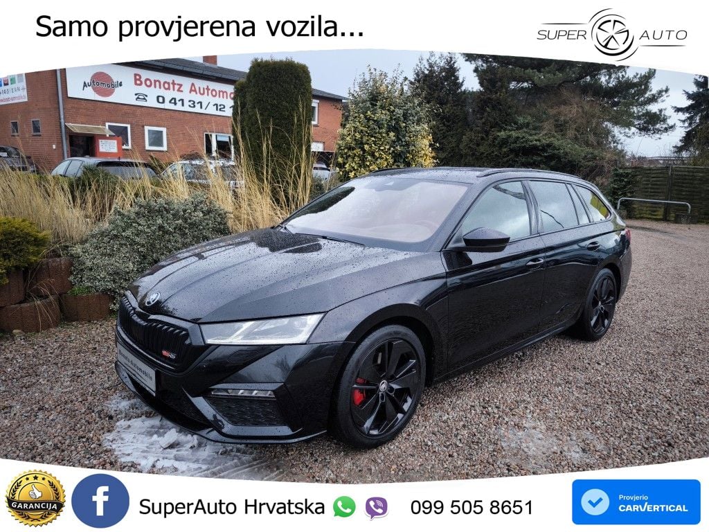 Škoda Octavia Combi RS 2.0 TDI (200 KS) DSG