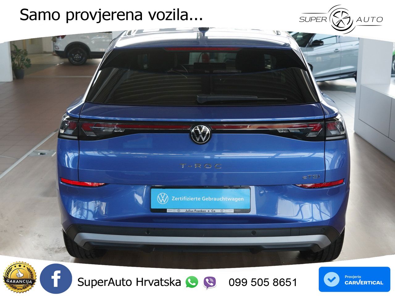Volkswagen T-Roc 1.5 eTSI (116 KS)  DSG LED+GR SJED+ACC