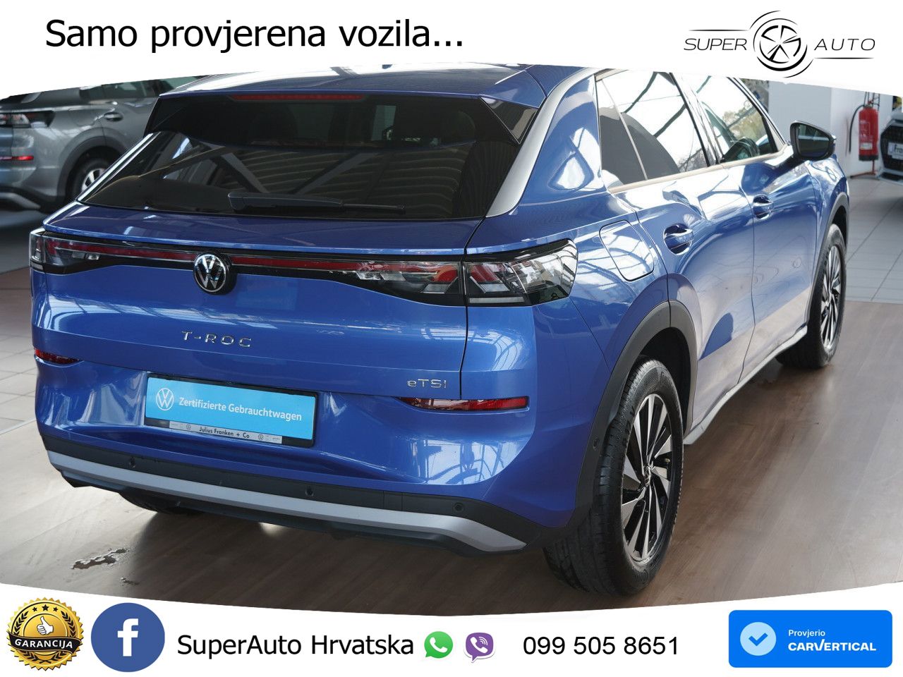 Volkswagen T-Roc 1.5 eTSI (116 KS)  DSG LED+GR SJED+ACC