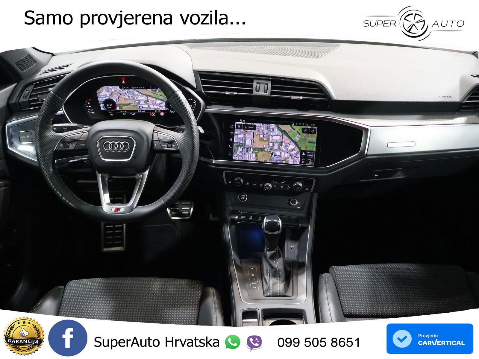 Audi Q3 Sportback 35 TDI (150 KS) S tronic MATRIX+GR SJED+KAM