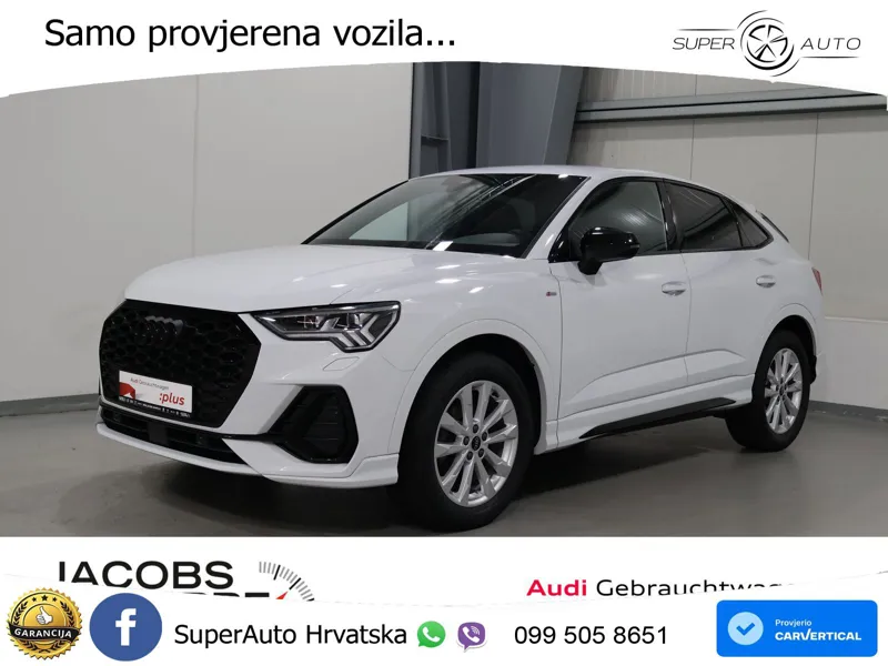 Audi Q3 Sportback 35 TDI (150 KS) S tronic MATRIX+GR SJED+KAM