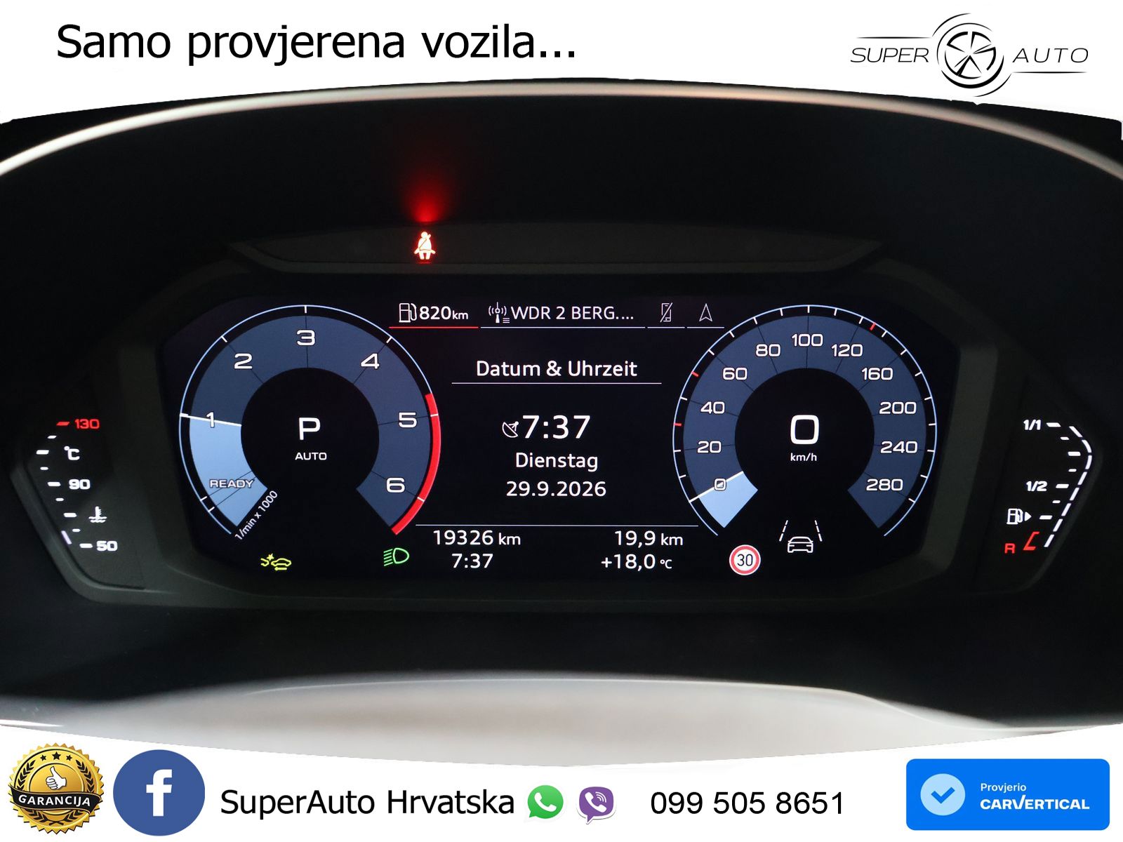 Audi Q3 Sportback 35 TDI (150 KS) S tronic MATRIX+GR SJED+KAM