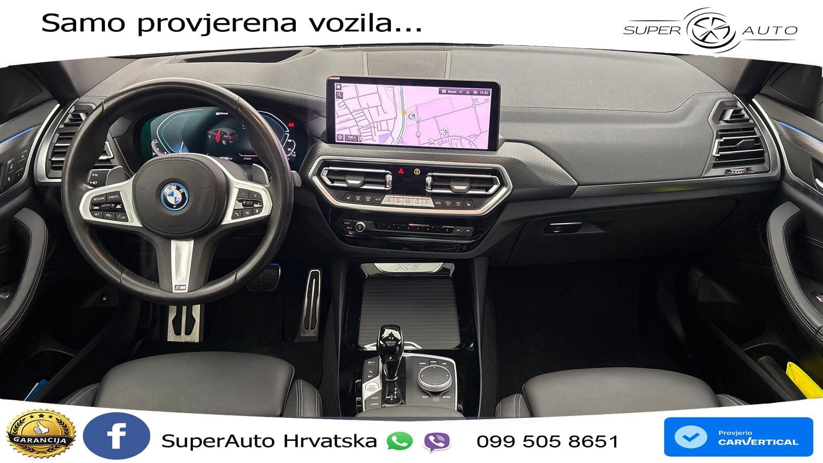 BMW X3 30e xDrive Steptronic M Sport LED+GR SJED+ACC