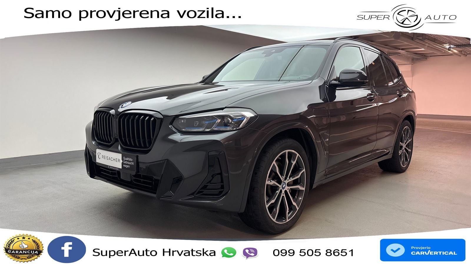 BMW X3 30e xDrive Steptronic M Sport LED+GR SJED+ACC