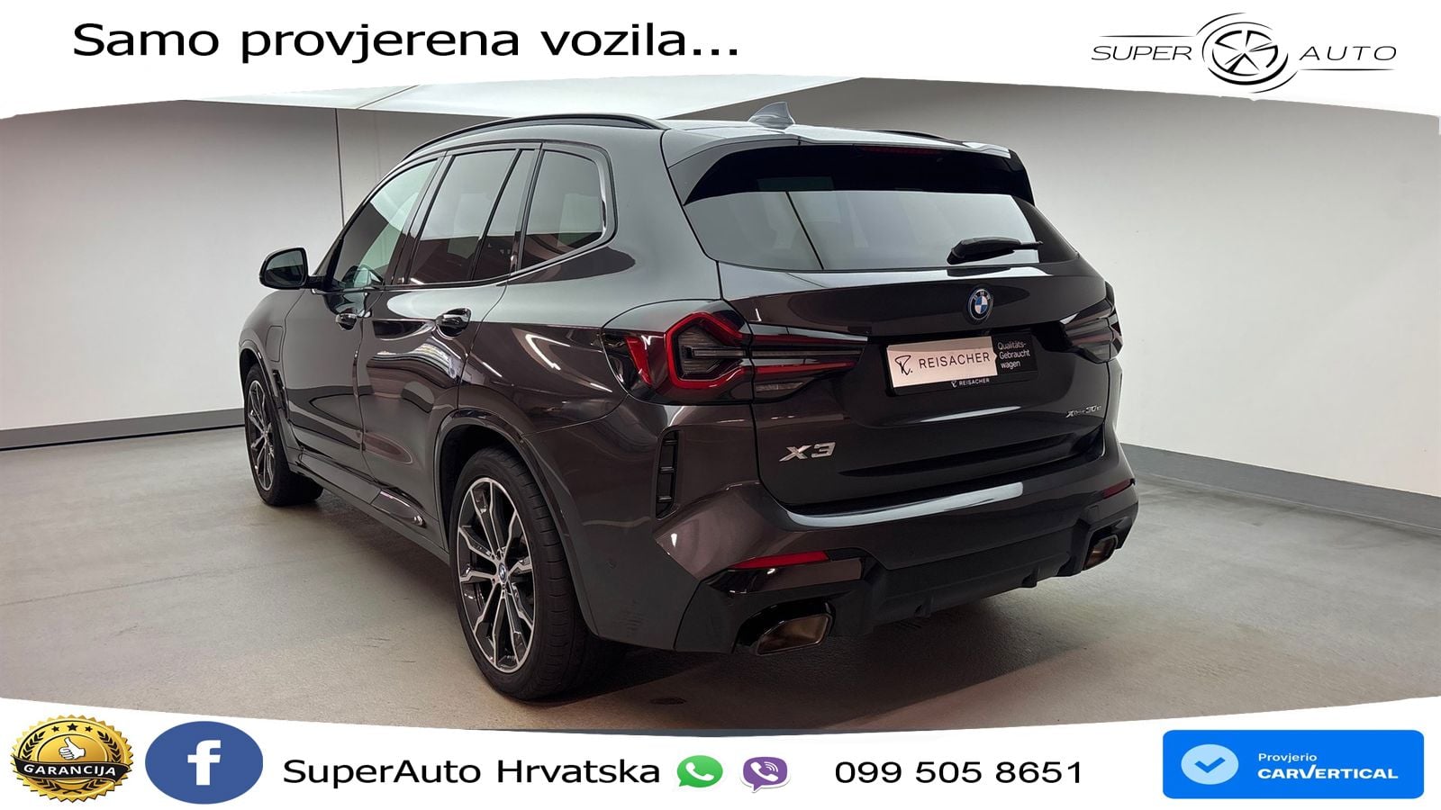 BMW X3 30e xDrive Steptronic M Sport LED+GR SJED+ACC