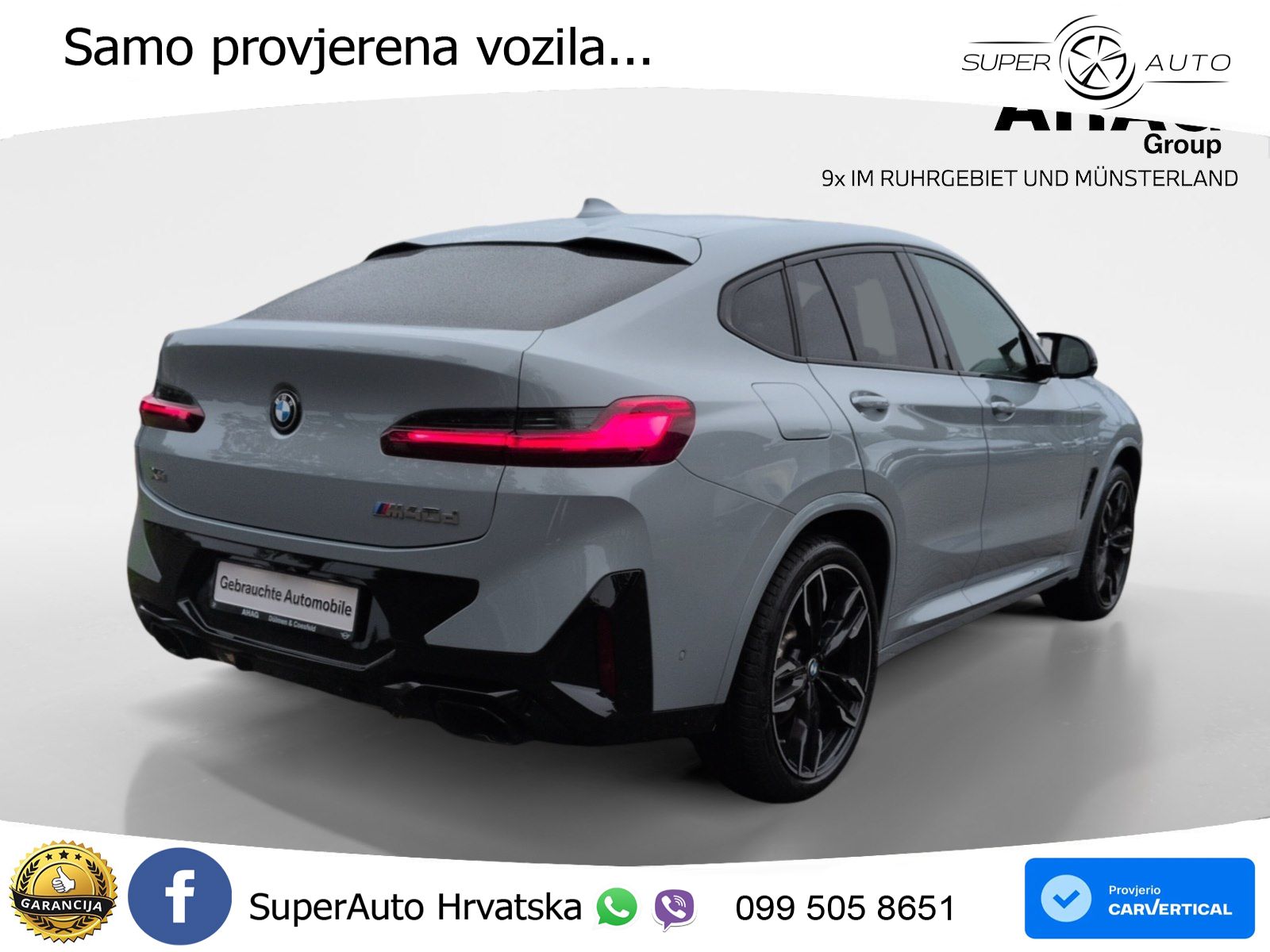 BMW X4 M40d (340 KS) xDrive Steptronic LED+GR SJED+ACC