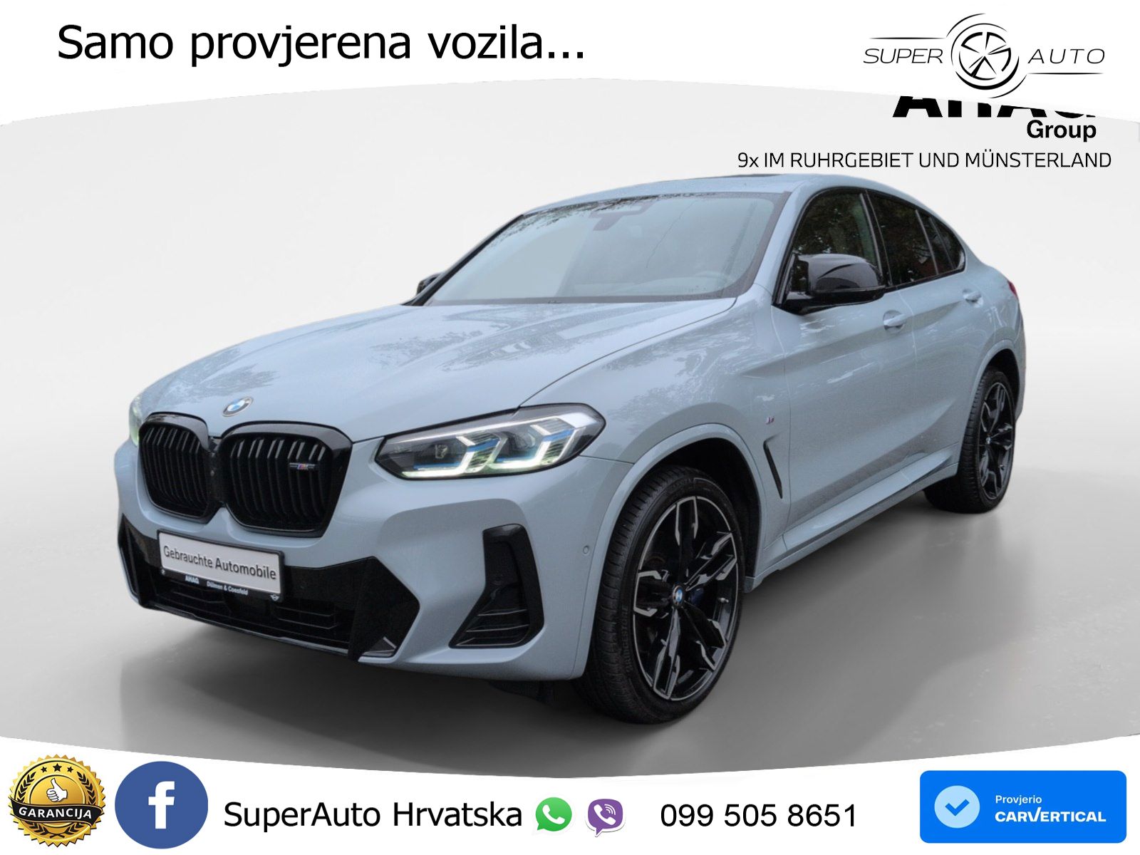 BMW X4 M40d (340 KS) xDrive Steptronic LED+GR SJED+ACC