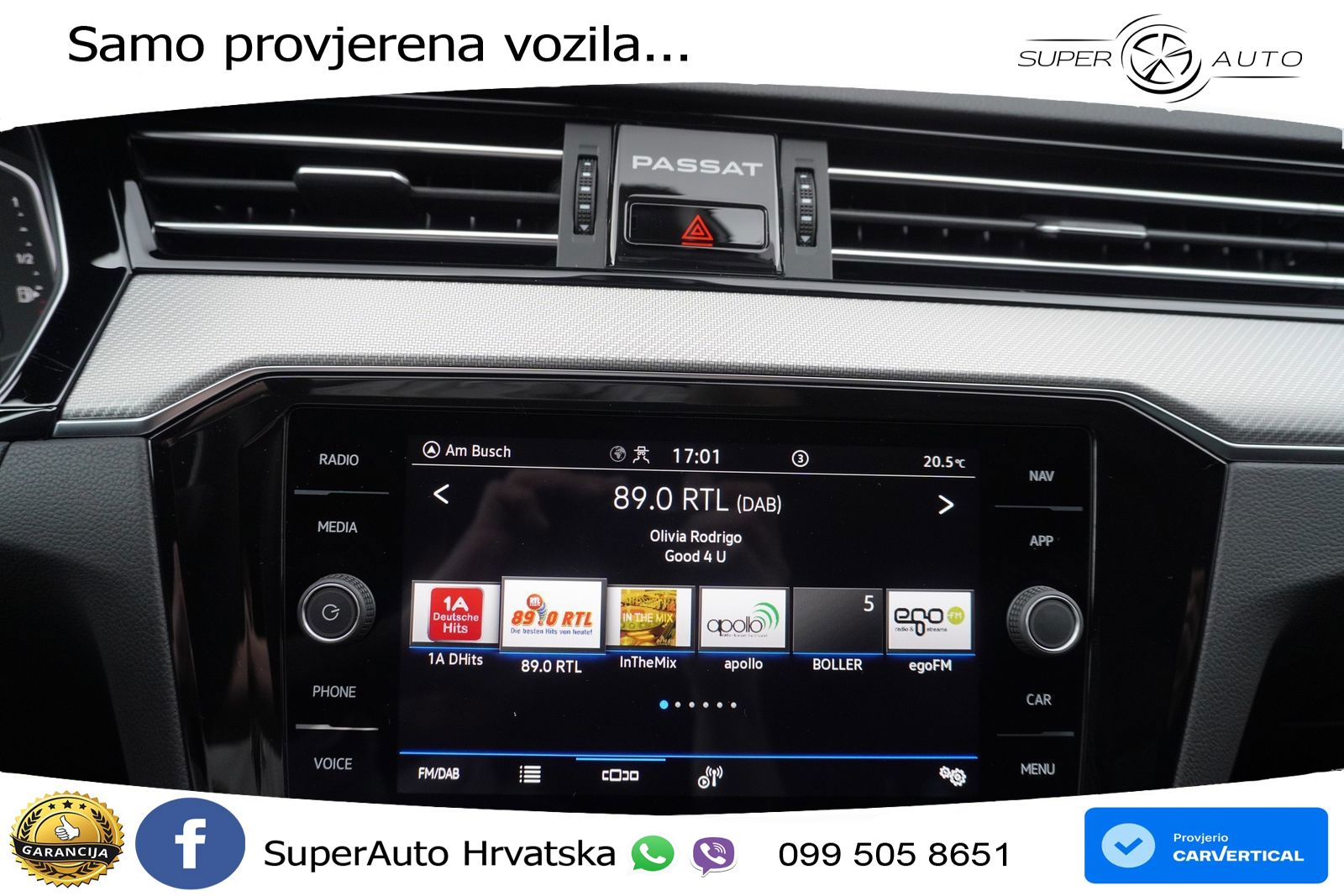Volkswagen Passat Variant 1.5 TSI (150 KS) DSG ACT R-Line LED+GR SJED+ACC