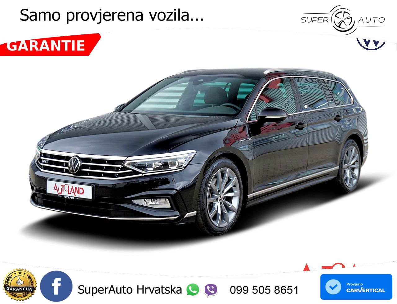 Volkswagen Passat Variant 1.5 TSI (150 KS) DSG ACT R-Line LED+GR SJED+ACC