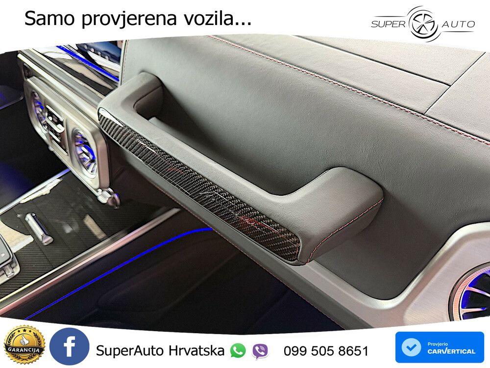 Mercedes AMG G 63 Long V8 (585 KS) 4MATIC 9G-TRONIC AMG SPEEDSHIFT TCT Superior ZRAČNI+ACC+4xGR SJED+KAM