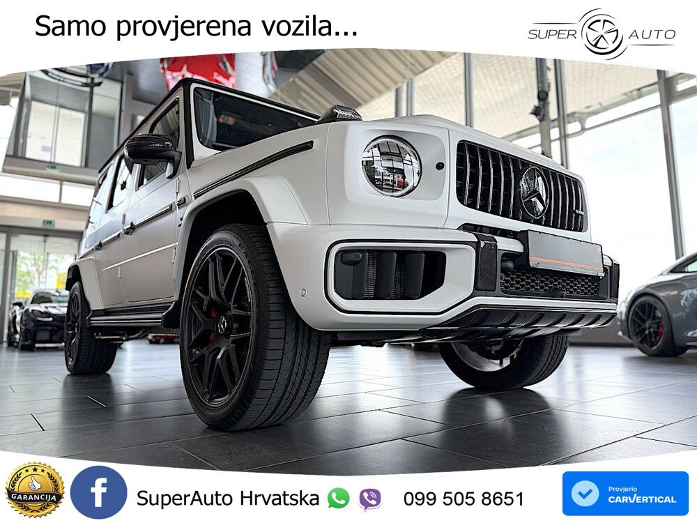 Mercedes AMG G 63 Long V8 (585 KS) 4MATIC 9G-TRONIC AMG SPEEDSHIFT TCT Superior ZRAČNI+ACC+4xGR SJED+KAM