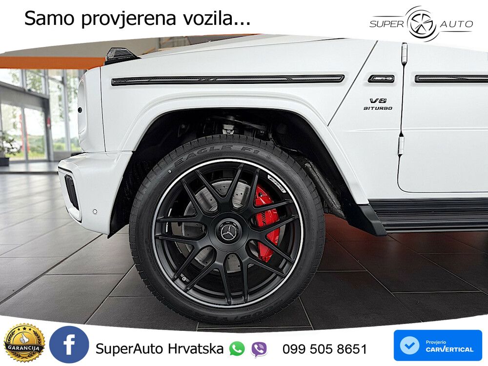 Mercedes AMG G 63 Long V8 (585 KS) 4MATIC 9G-TRONIC AMG SPEEDSHIFT TCT Superior ZRAČNI+ACC+4xGR SJED+KAM