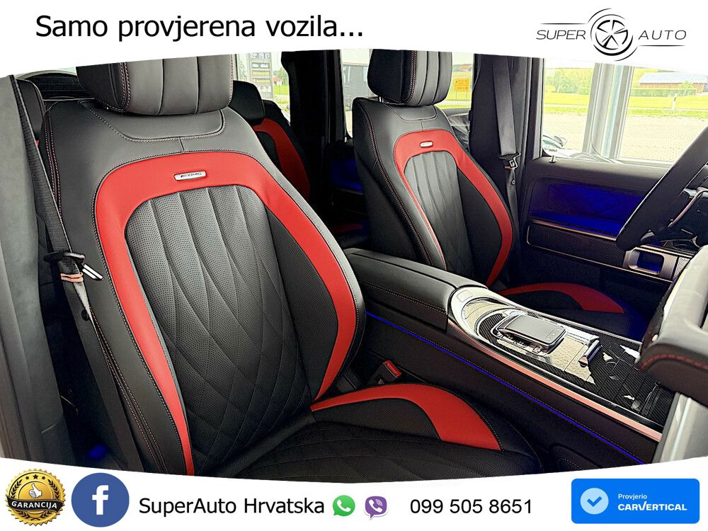 Mercedes AMG G 63 Long V8 (585 KS) 4MATIC 9G-TRONIC AMG SPEEDSHIFT TCT Superior ZRAČNI+ACC+4xGR SJED+KAM