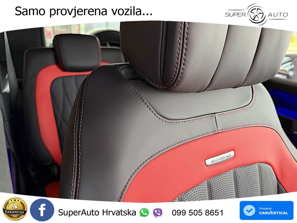 Mercedes AMG G 63 Long V8 (585 KS) 4MATIC 9G-TRONIC AMG SPEEDSHIFT TCT Superior ZRAČNI+ACC+4xGR SJED+KAM