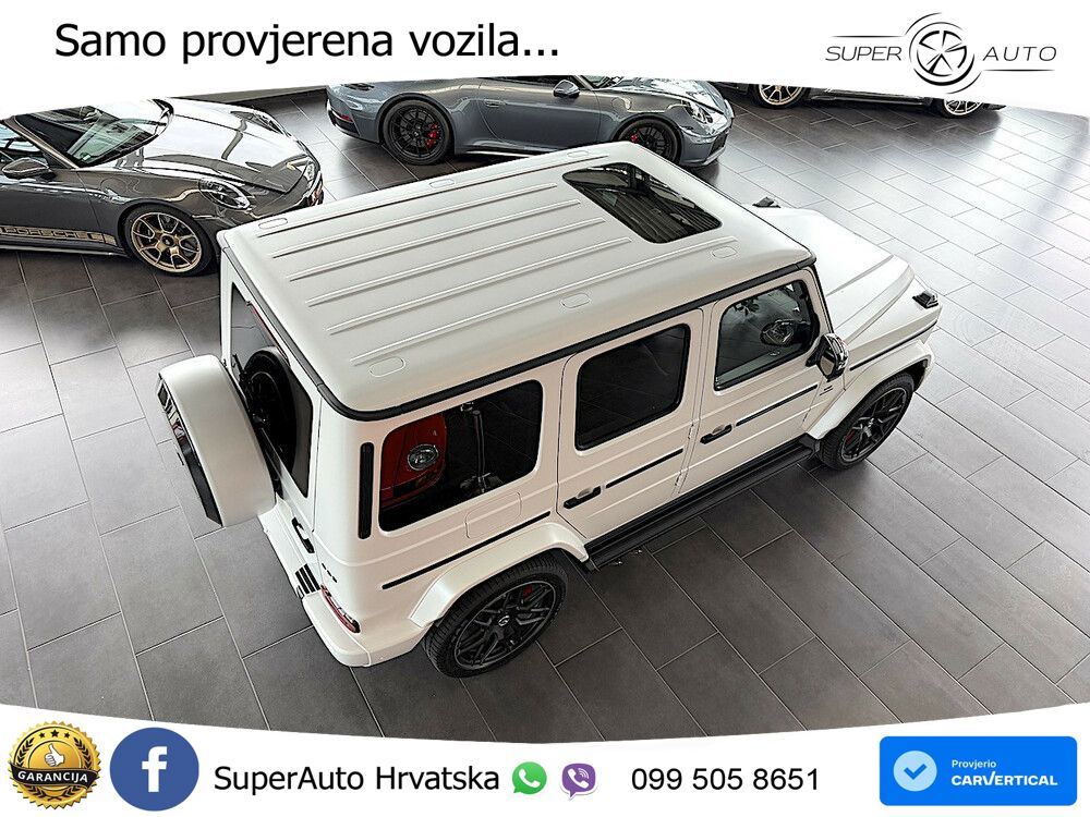 Mercedes AMG G 63 Long V8 (585 KS) 4MATIC 9G-TRONIC AMG SPEEDSHIFT TCT Superior ZRAČNI+ACC+4xGR SJED+KAM