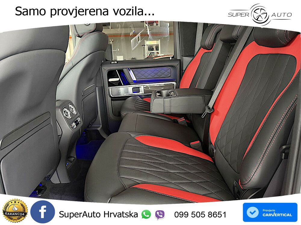 Mercedes AMG G 63 Long V8 (585 KS) 4MATIC 9G-TRONIC AMG SPEEDSHIFT TCT Superior ZRAČNI+ACC+4xGR SJED+KAM