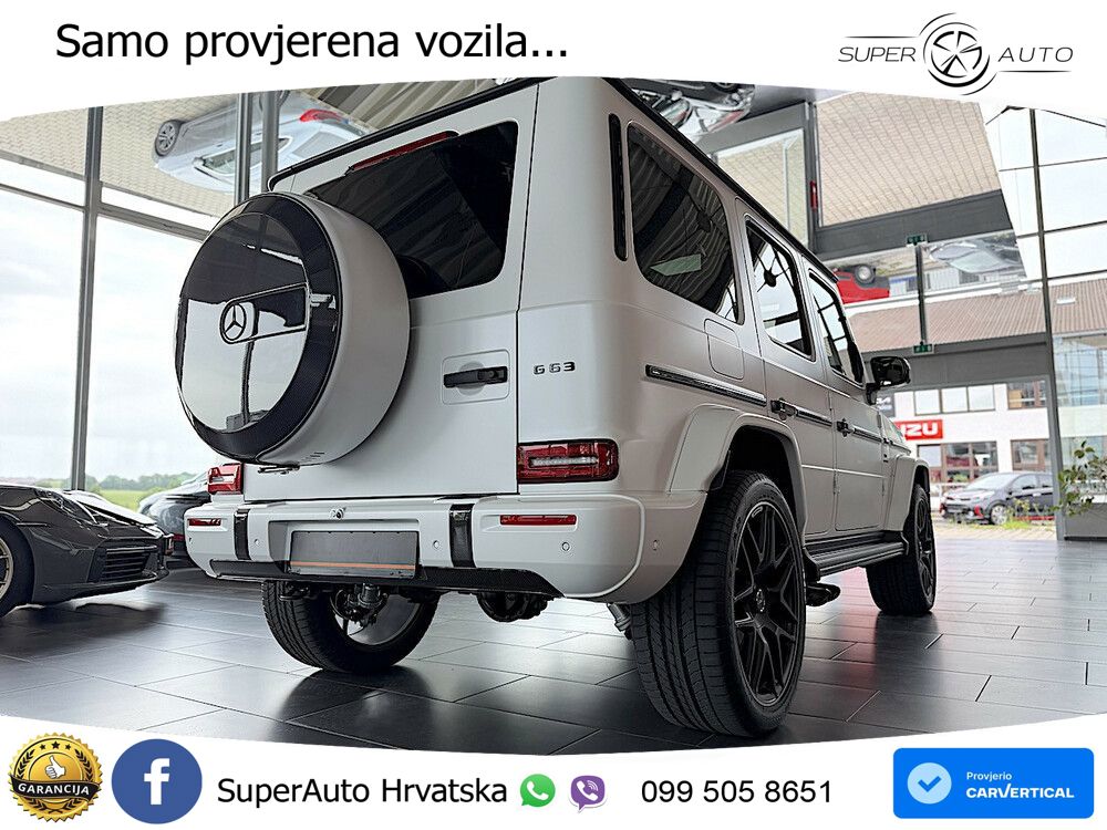 Mercedes AMG G 63 Long V8 (585 KS) 4MATIC 9G-TRONIC AMG SPEEDSHIFT TCT Superior ZRAČNI+ACC+4xGR SJED+KAM
