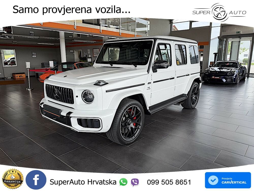 Mercedes AMG G 63 Long V8 (585 KS) 4MATIC 9G-TRONIC AMG SPEEDSHIFT TCT Superior ZRAČNI+ACC+4xGR SJED+KAM