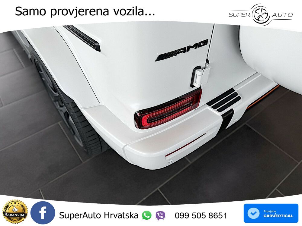 Mercedes AMG G 63 Long V8 (585 KS) 4MATIC 9G-TRONIC AMG SPEEDSHIFT TCT Superior ZRAČNI+ACC+4xGR SJED+KAM