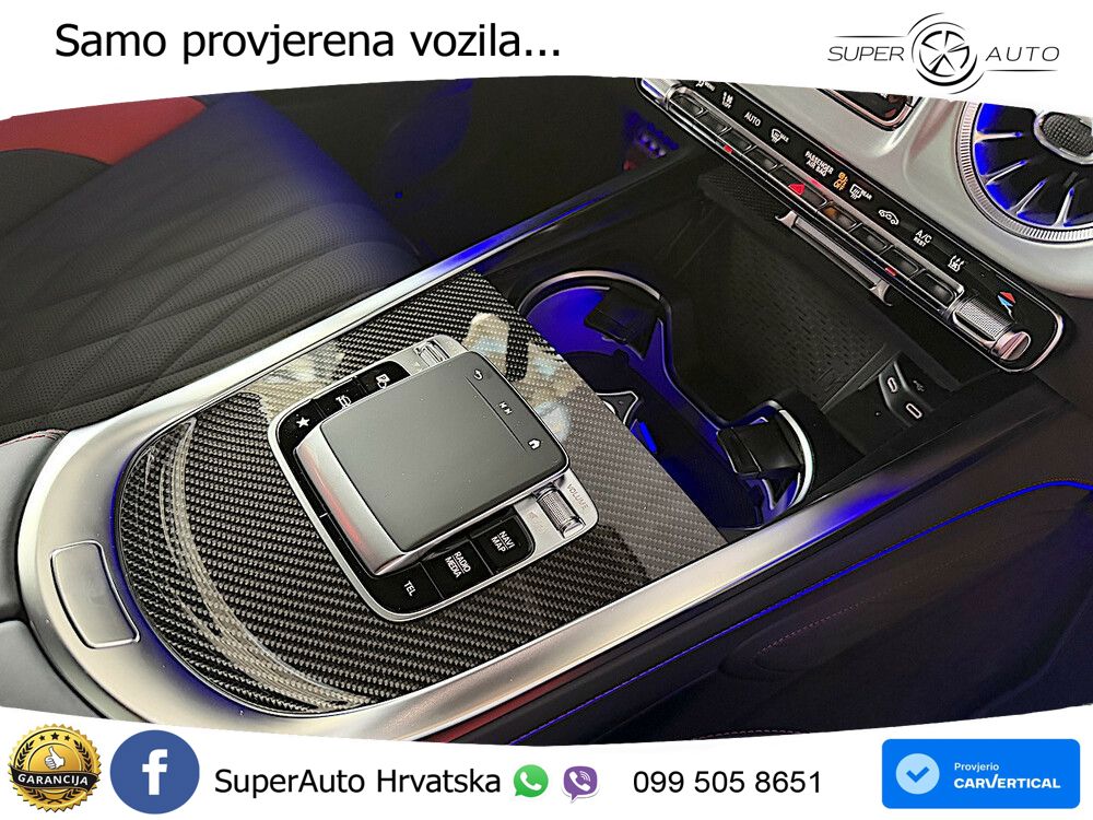 Mercedes AMG G 63 Long V8 (585 KS) 4MATIC 9G-TRONIC AMG SPEEDSHIFT TCT Superior ZRAČNI+ACC+4xGR SJED+KAM