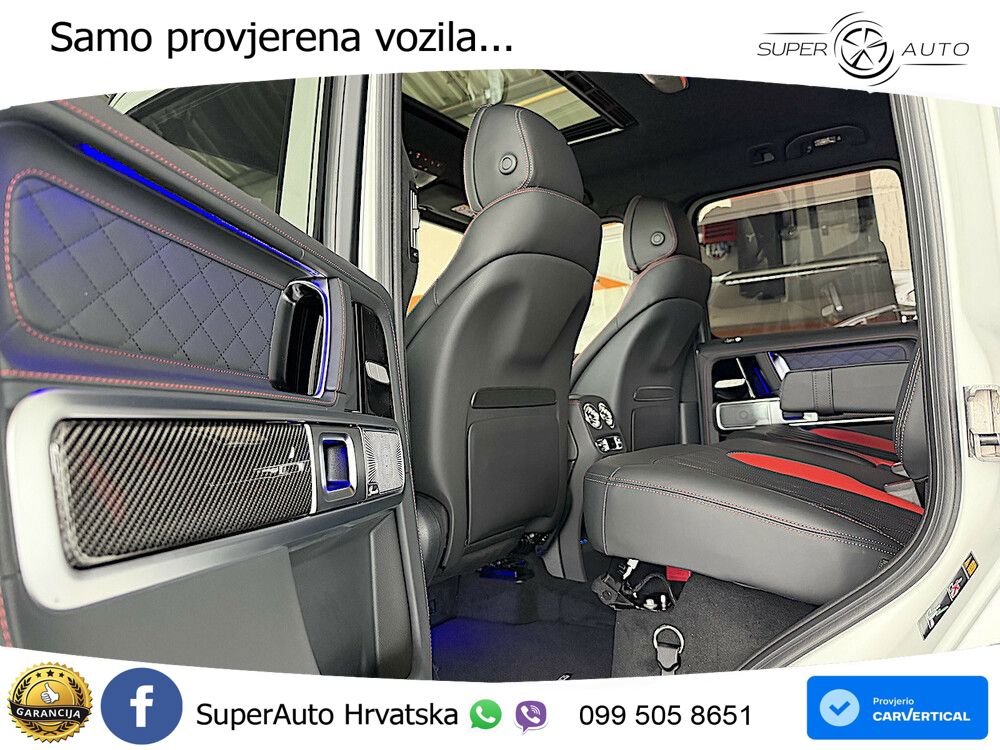 Mercedes AMG G 63 Long V8 (585 KS) 4MATIC 9G-TRONIC AMG SPEEDSHIFT TCT Superior ZRAČNI+ACC+4xGR SJED+KAM
