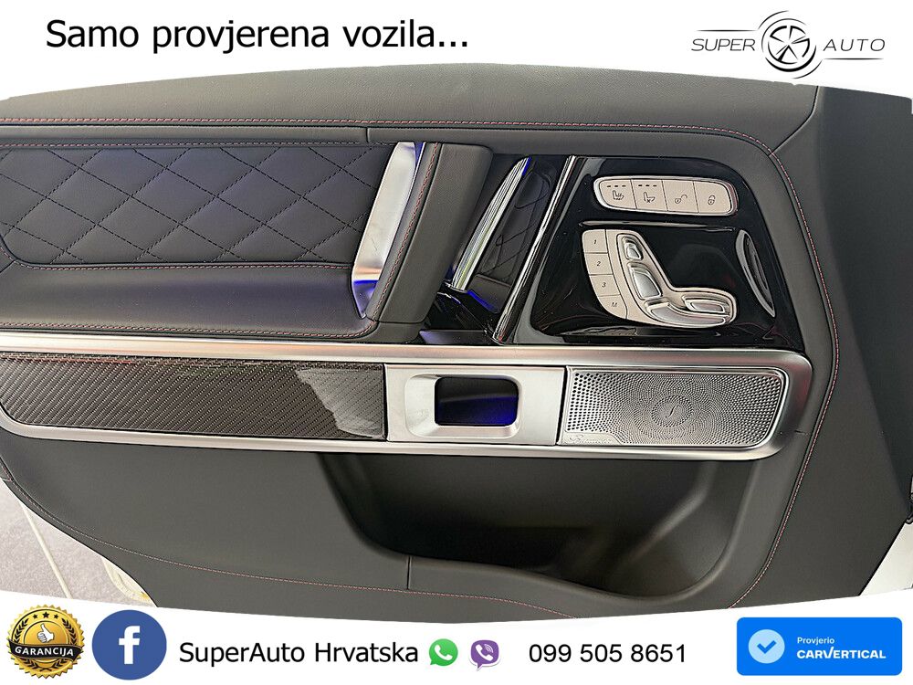 Mercedes AMG G 63 Long V8 (585 KS) 4MATIC 9G-TRONIC AMG SPEEDSHIFT TCT Superior ZRAČNI+ACC+4xGR SJED+KAM