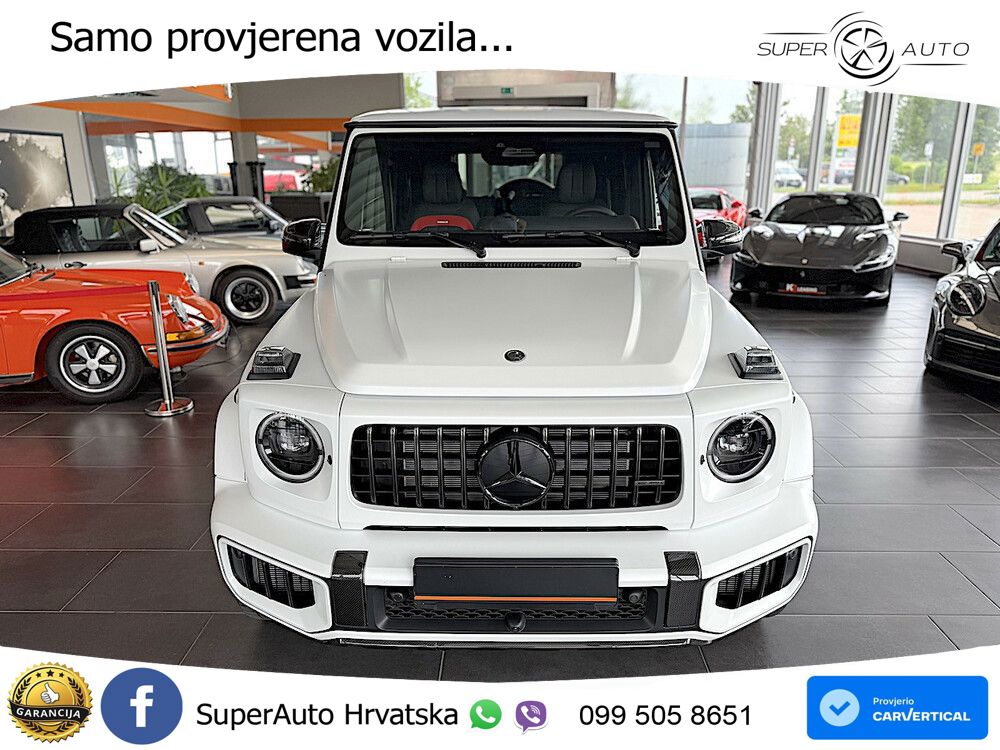 Mercedes AMG G 63 Long V8 (585 KS) 4MATIC 9G-TRONIC AMG SPEEDSHIFT TCT Superior ZRAČNI+ACC+4xGR SJED+KAM