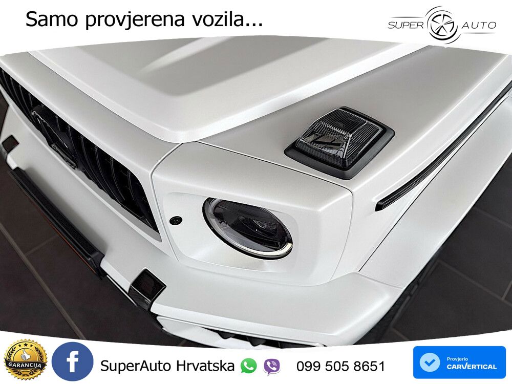 Mercedes AMG G 63 Long V8 (585 KS) 4MATIC 9G-TRONIC AMG SPEEDSHIFT TCT Superior ZRAČNI+ACC+4xGR SJED+KAM