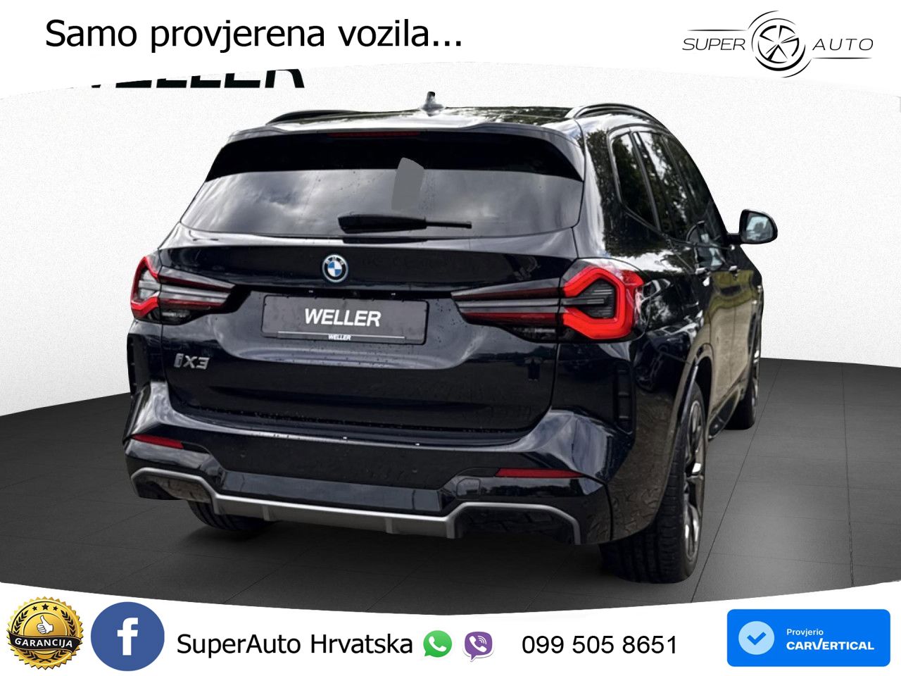 BMW iX3 80 kWh (286 KS)
