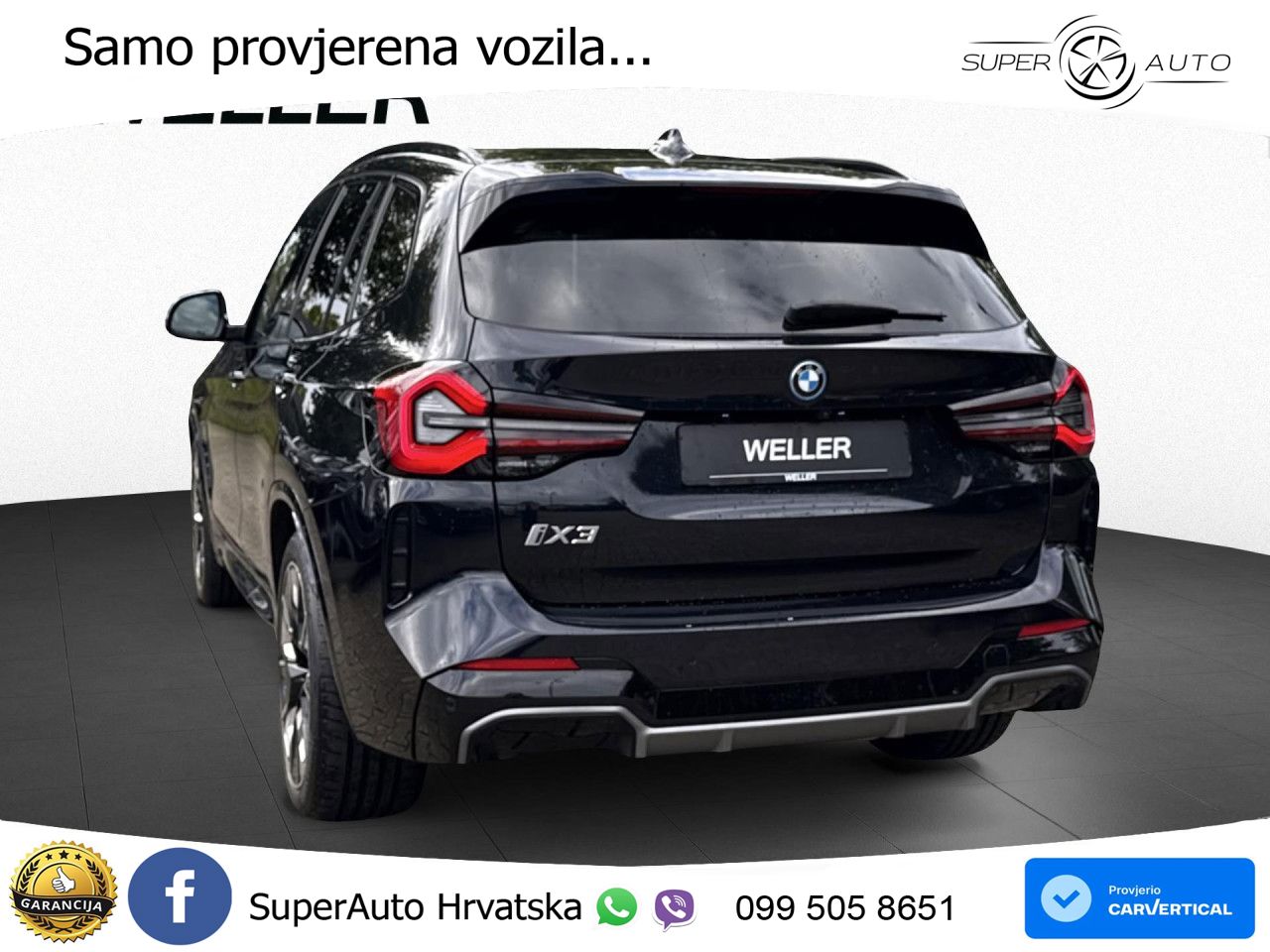 BMW iX3 80 kWh (286 KS)