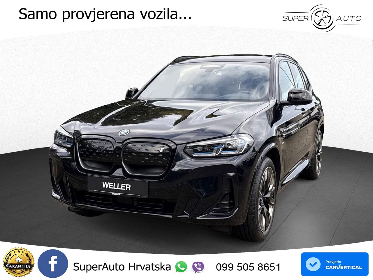 BMW iX3 80 kWh (286 KS)