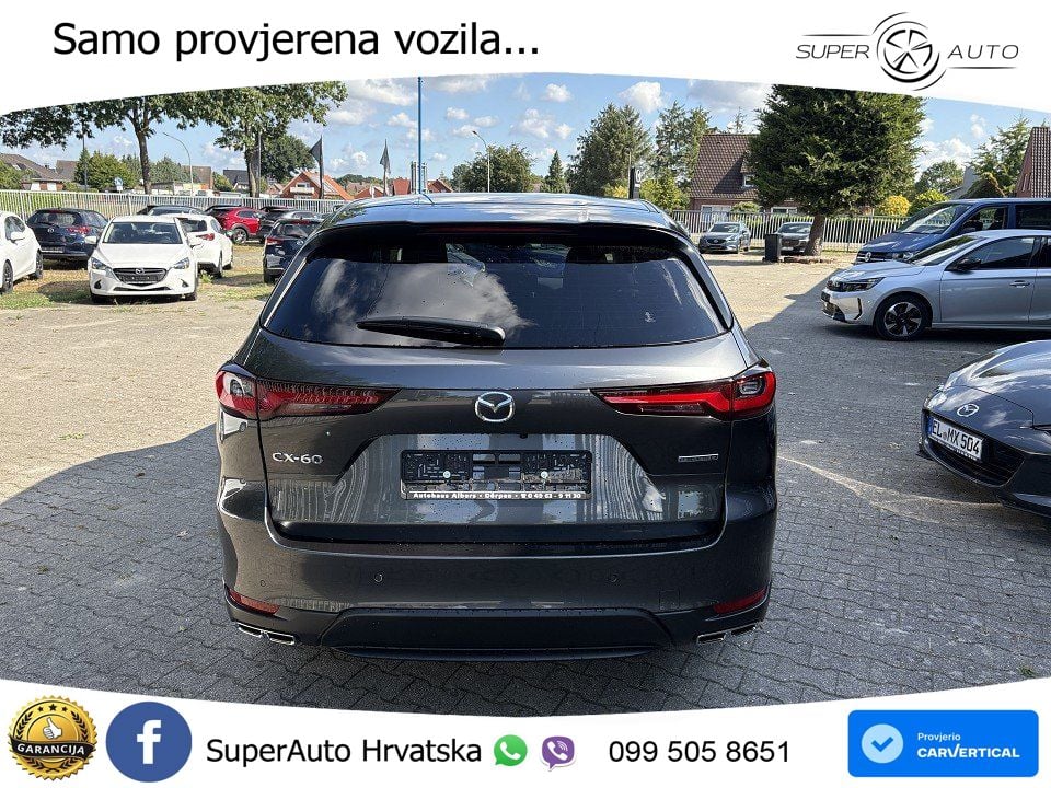 Mazda CX-60 3.3 e-Skyactiv D (200 KS) Automatic MATRIX+GR SJED+KAM