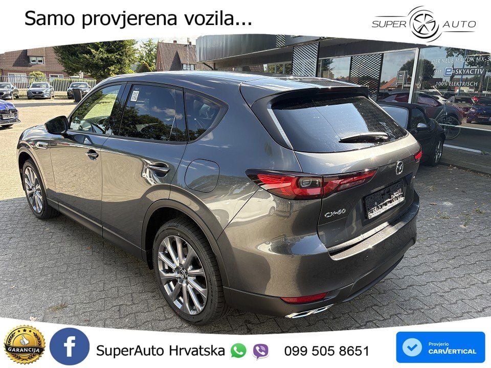 Mazda CX-60 3.3 e-Skyactiv D (200 KS) Automatic MATRIX+GR SJED+KAM