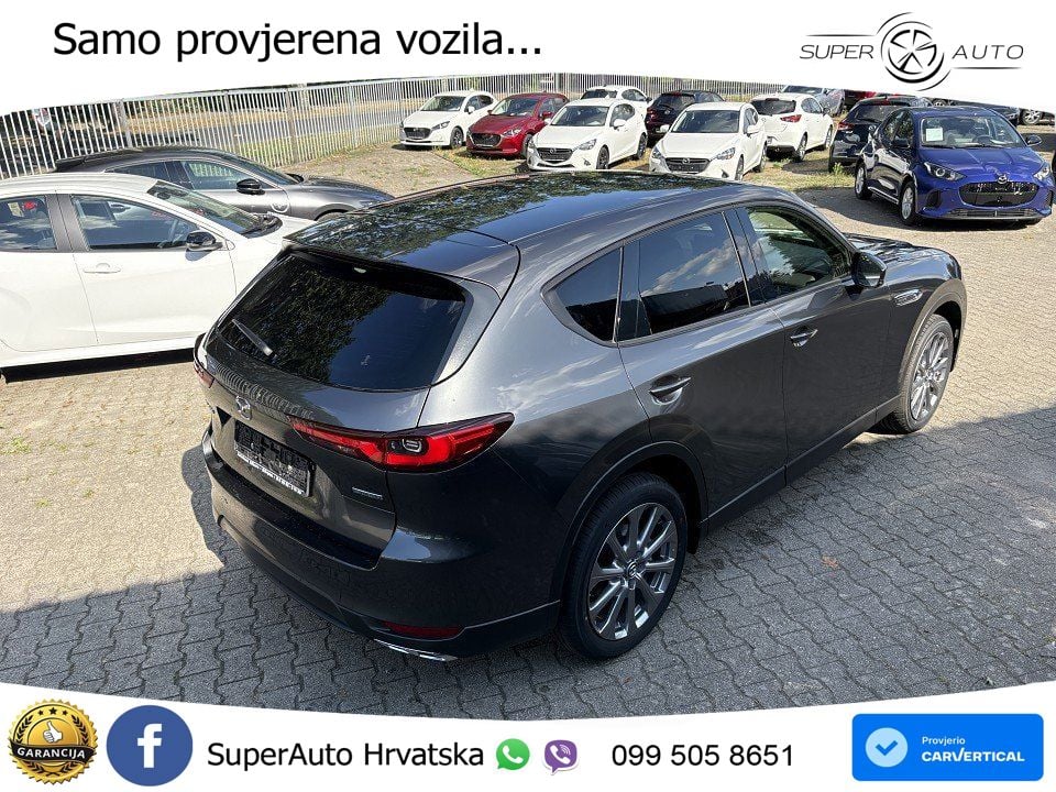 Mazda CX-60 3.3 e-Skyactiv D (200 KS) Automatic MATRIX+GR SJED+KAM
