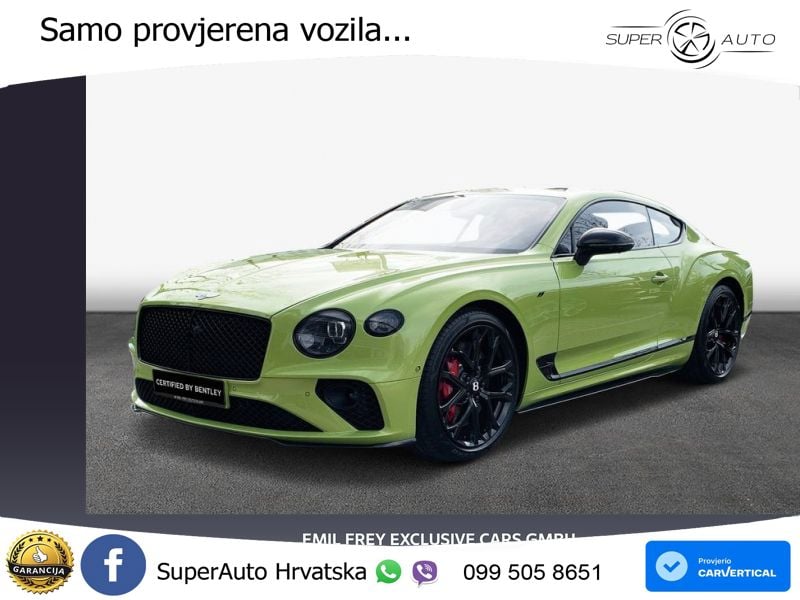 Bentley Continental GT III 4.0 V8 (550 KS) AWD Automatic LED+GR SJED+ACC