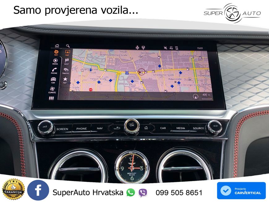 Bentley Continental GT III 4.0 V8 (550 KS) AWD Automatic LED+GR SJED+ACC