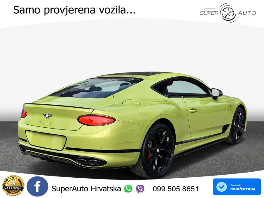 Bentley Continental GT III 4.0 V8 (550 KS) AWD Automatic LED+GR SJED+ACC