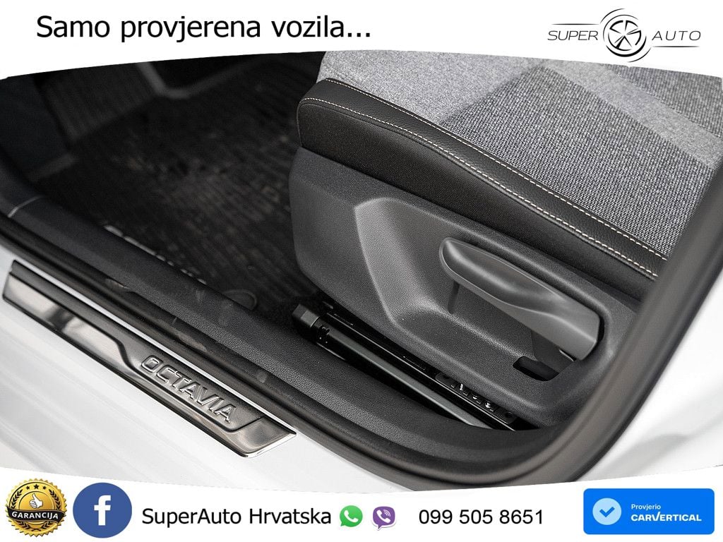 Škoda Octavia Combi 1.5 TSI (150 KS) DSG LED+GR SJED+ACC