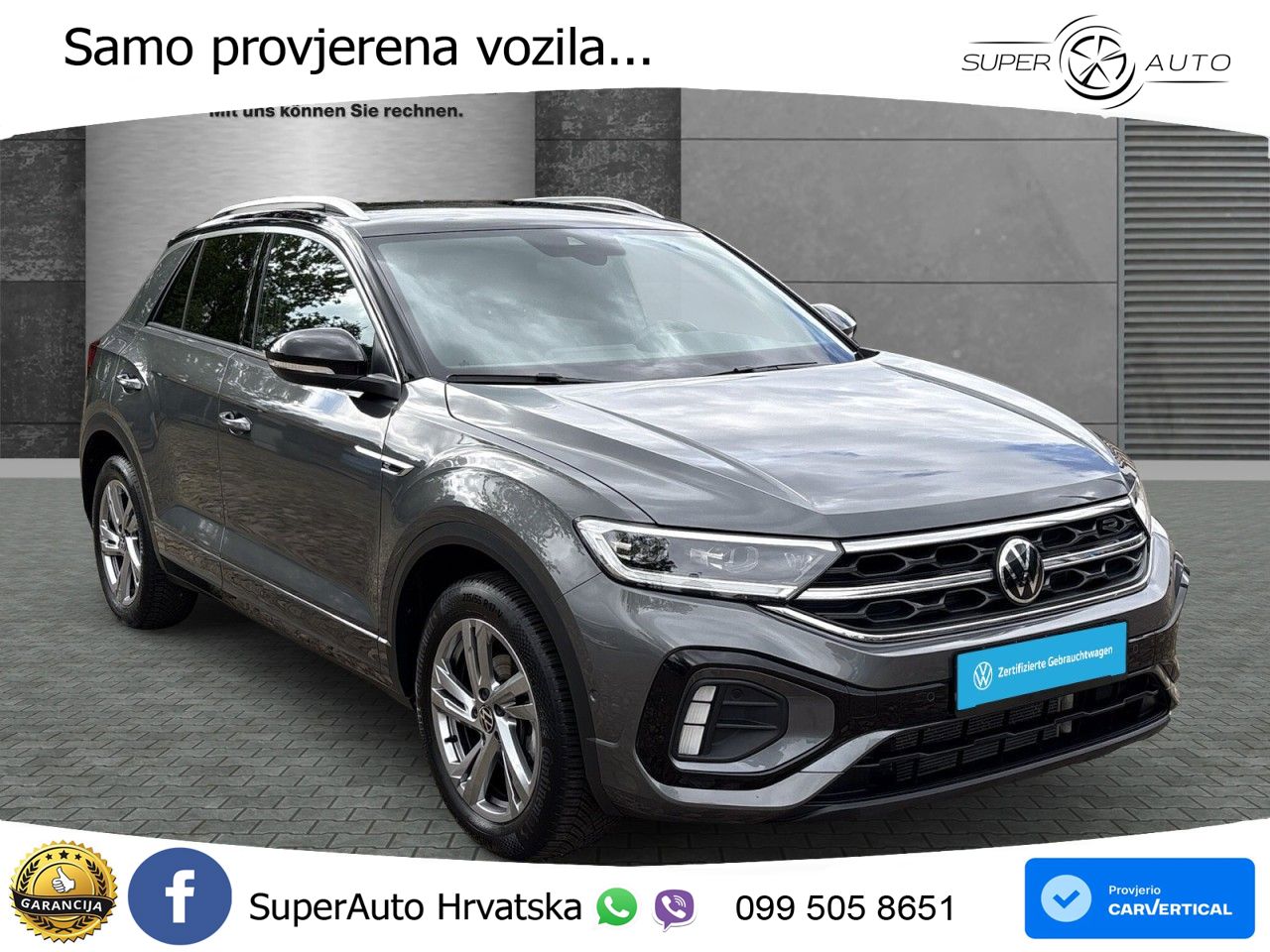 Volkswagen T-Roc I 1.5 TSI (150 KS) DSG LED+GR SJED+ACC