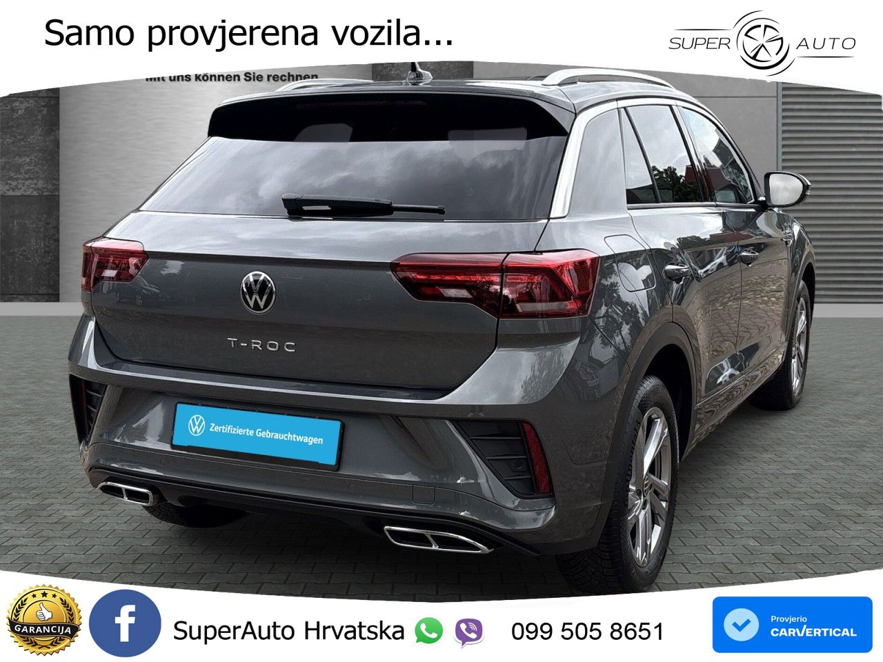 Volkswagen T-Roc I 1.5 TSI (150 KS) DSG LED+GR SJED+ACC