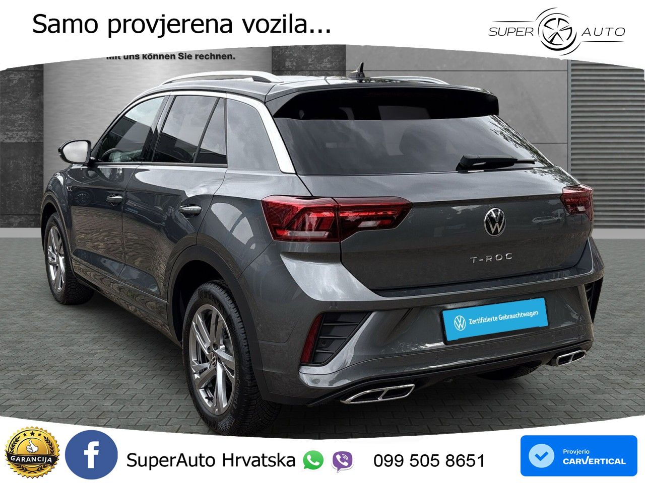 Volkswagen T-Roc I 1.5 TSI (150 KS) DSG LED+GR SJED+ACC