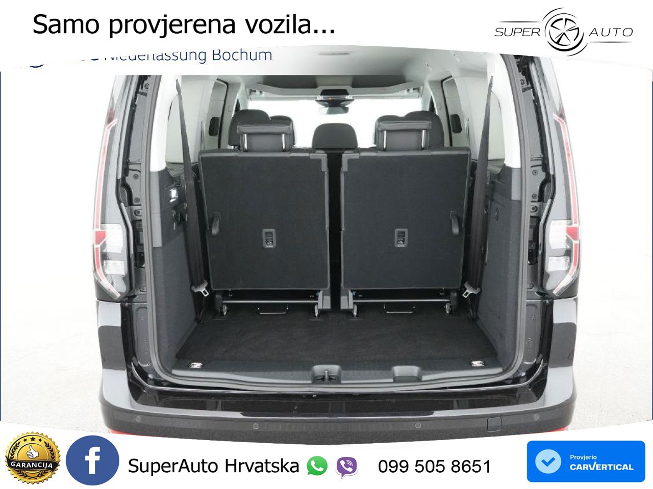 Volkswagen Caddy ENERGY Sitzhzg. Navi Kamera Klima 5 Jahre 116 KS