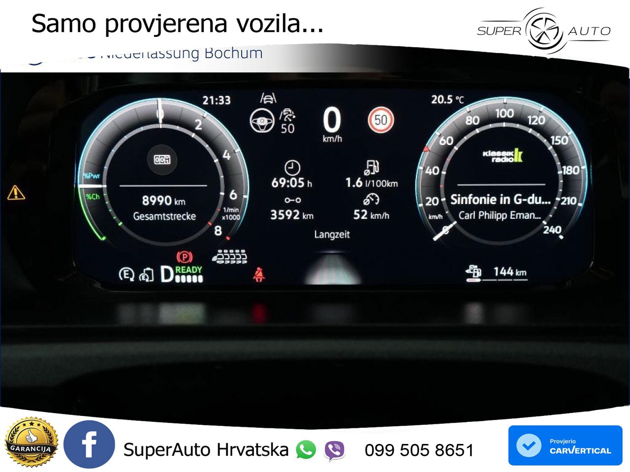 Volkswagen Caddy ENERGY Sitzhzg. Navi Kamera Klima 5 Jahre 116 KS