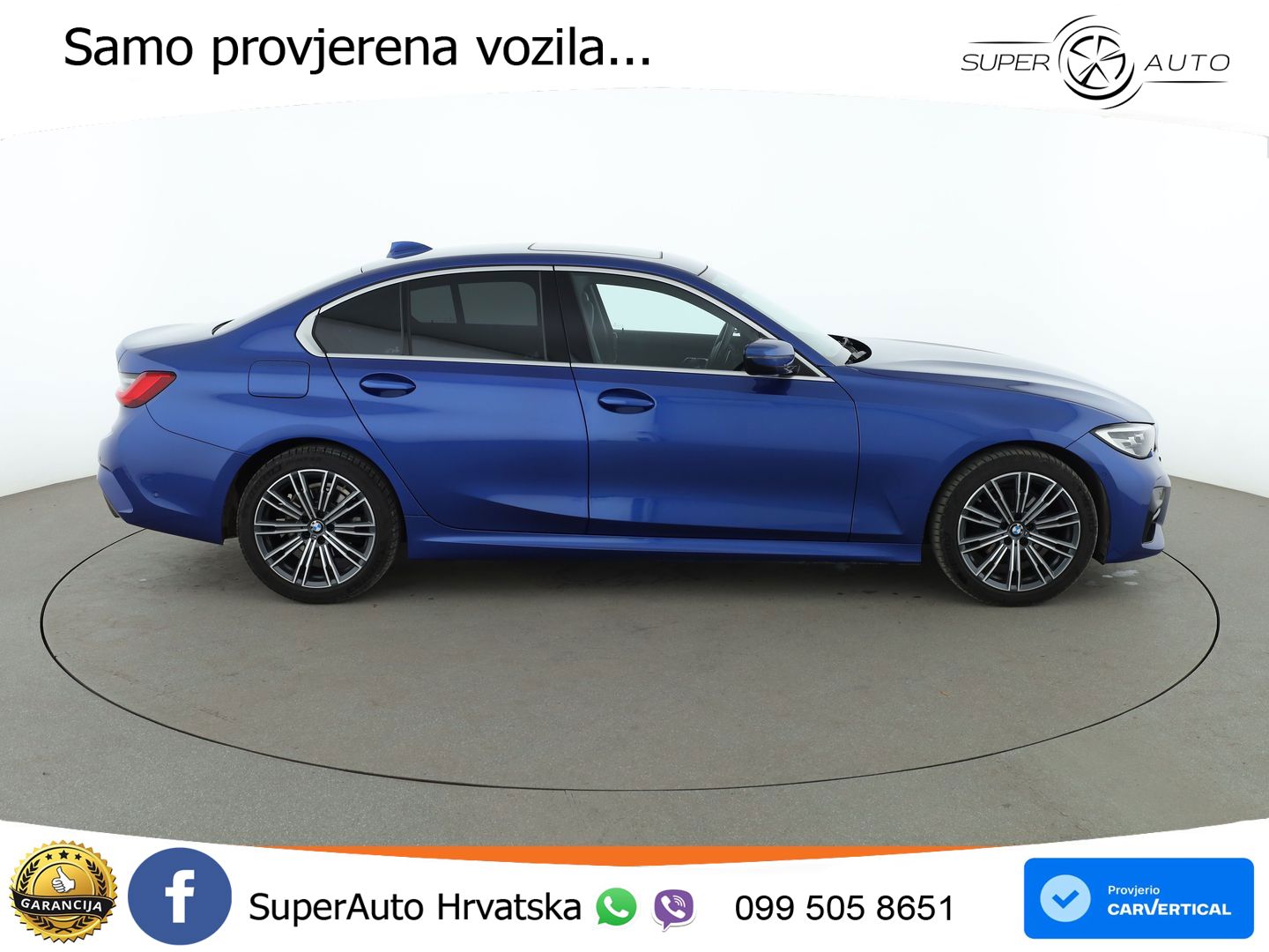 BMW 320i (184 KS) Steptronic M Sport LED+GR SJED+ACC