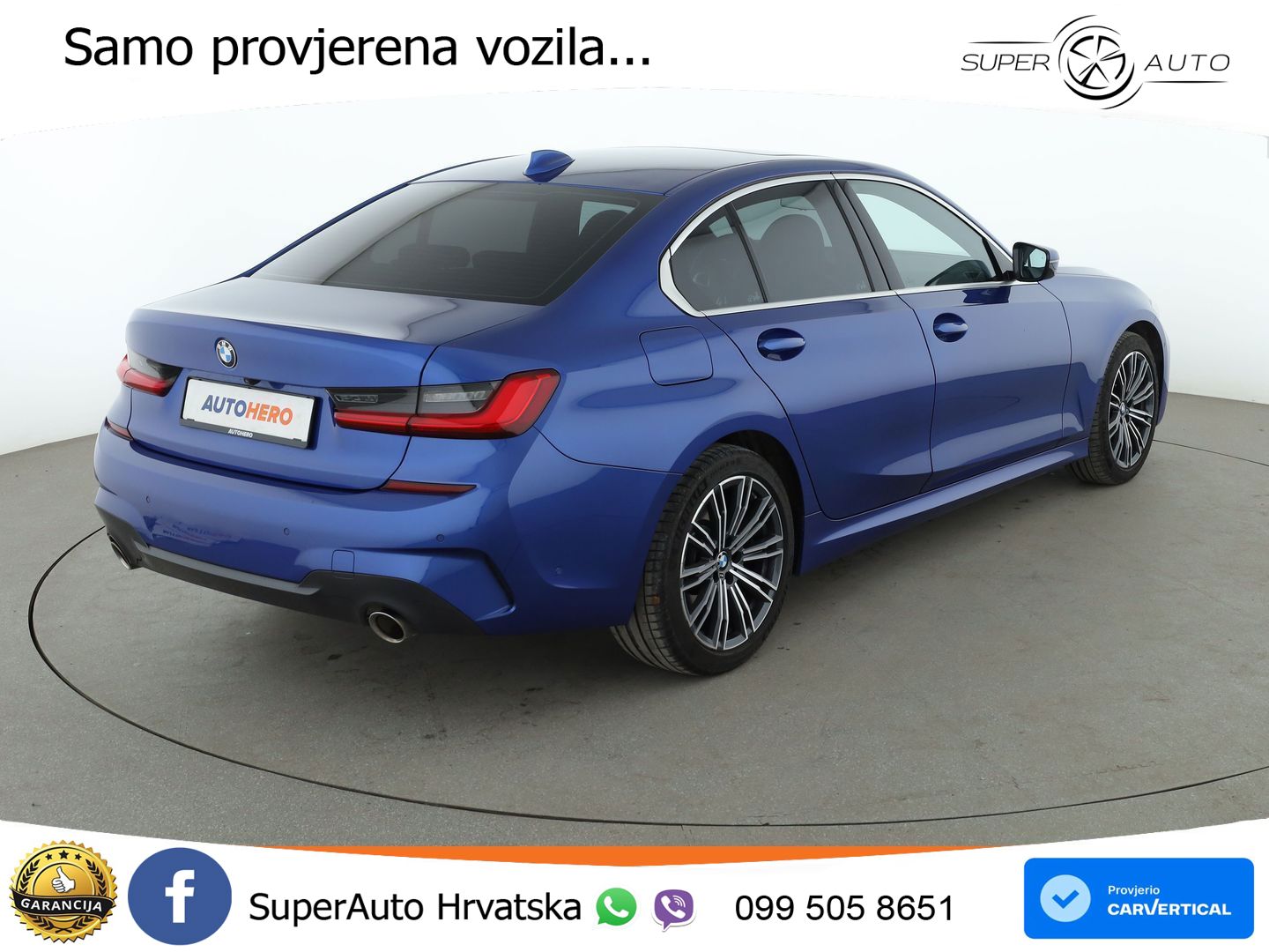 BMW 320i (184 KS) Steptronic M Sport LED+GR SJED+ACC