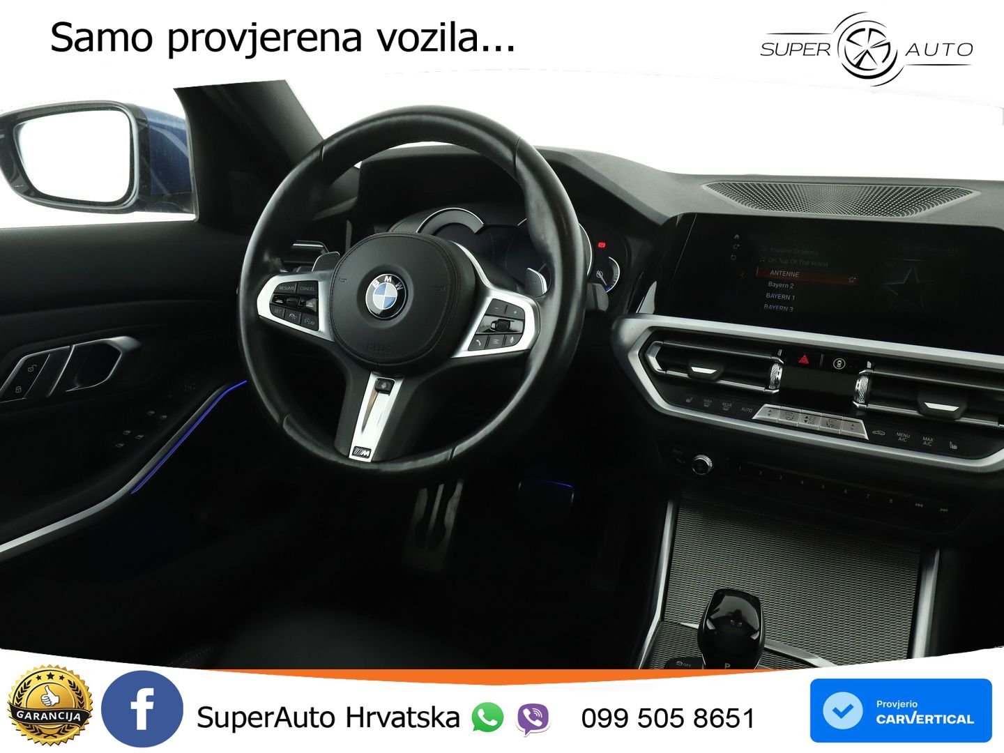 BMW 320i (184 KS) Steptronic M Sport LED+GR SJED+ACC